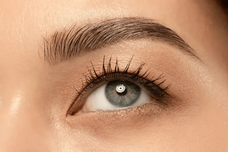 The image highlights the latest trends in microblading for 2024