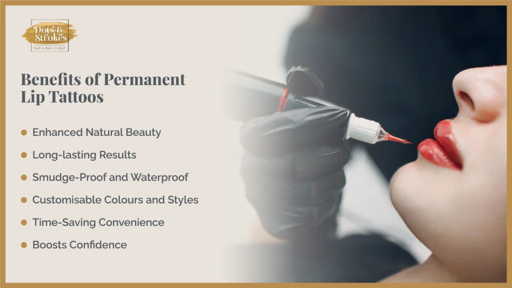 Benefits of Permanent Lip Tattoos 